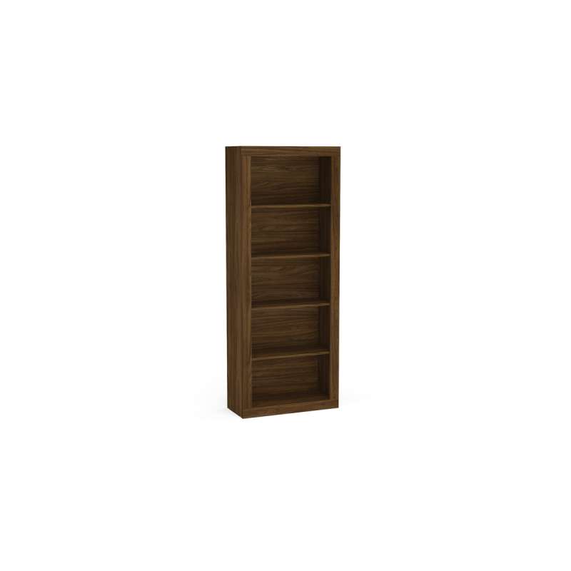Estante para Sala com Vistas Imbuia Politorno - Imbuia