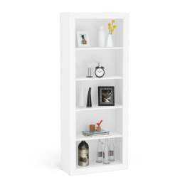 Estante para Sala com Vistas Branca Politorno - Branco