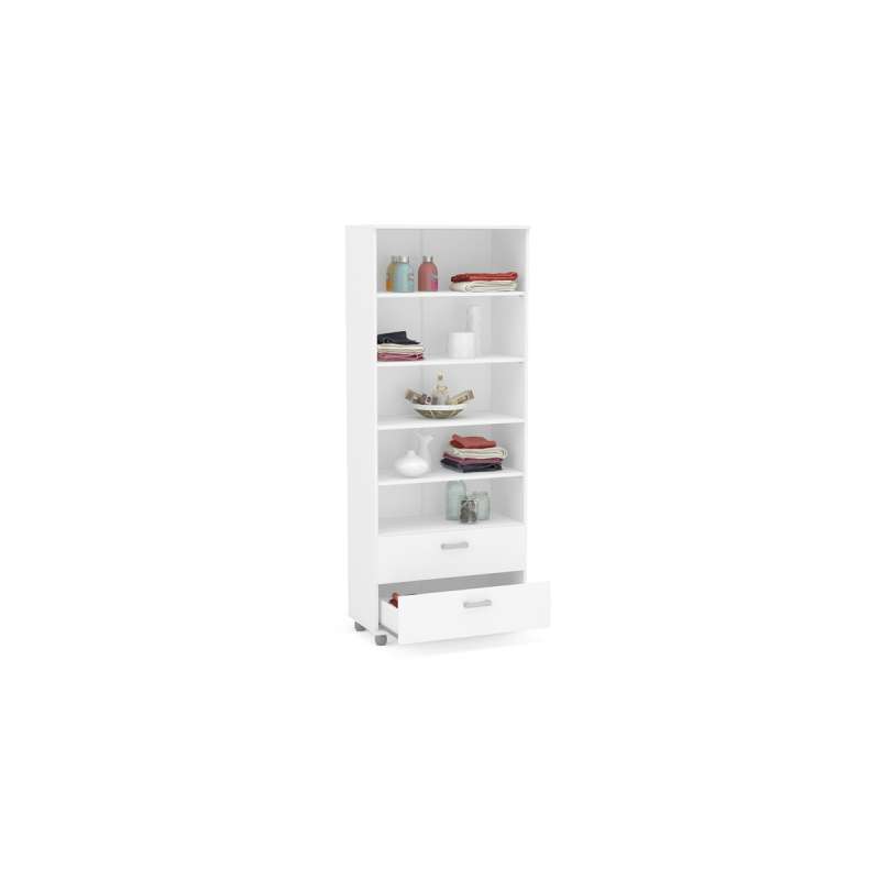 Estante Simples Livramento Branco Politorno - Branco