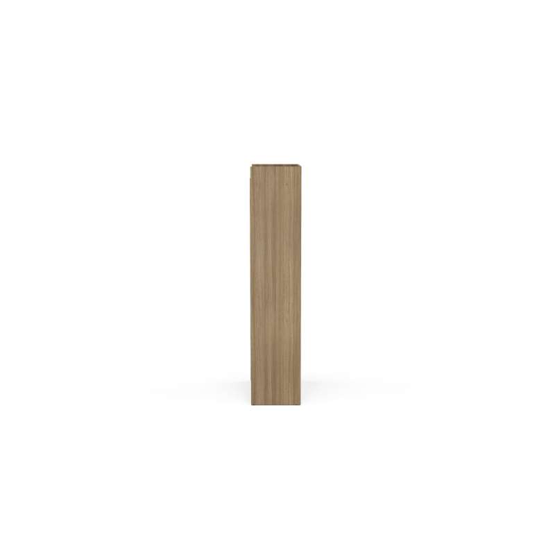 Estante Moderna com Portas Leblon Castanho Politorno - Castanho