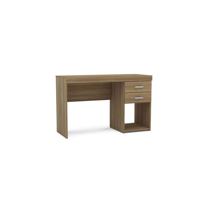 Mesa com Gaveta Malta Castanho Politorno - Castanho