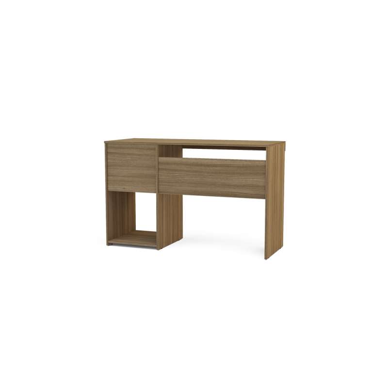 Mesa com Gaveta Malta Castanho Politorno - Castanho
