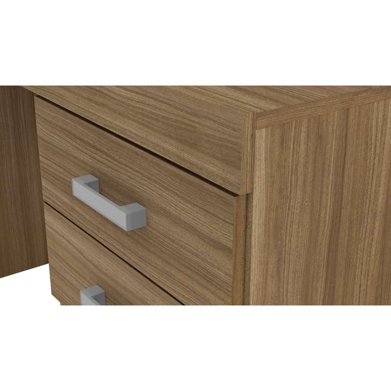 Mesa com Gaveta Malta Castanho Politorno - Castanho