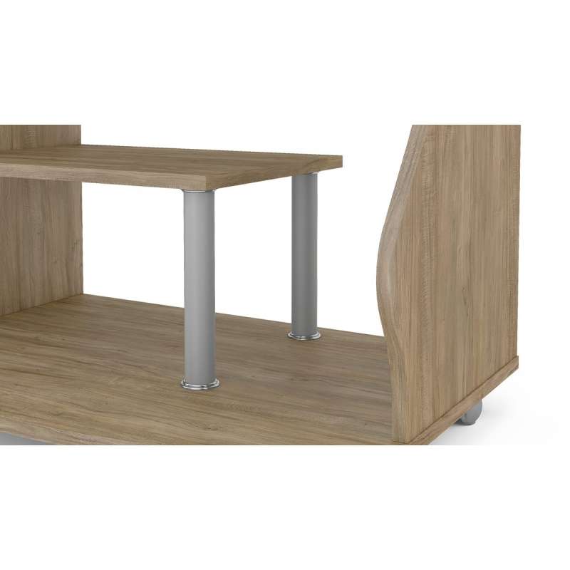 Mesa Escrivaninha Verona Carvalho Claro Politorno - Carvalho Claro