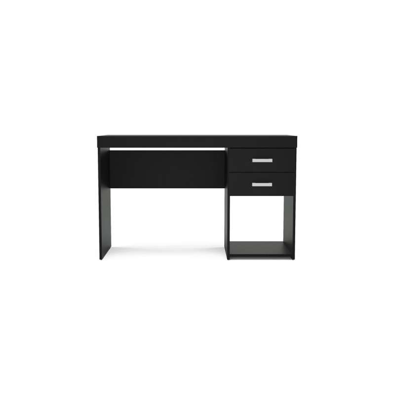 Mesa com Gaveta Malta Preto Politorno - Preto