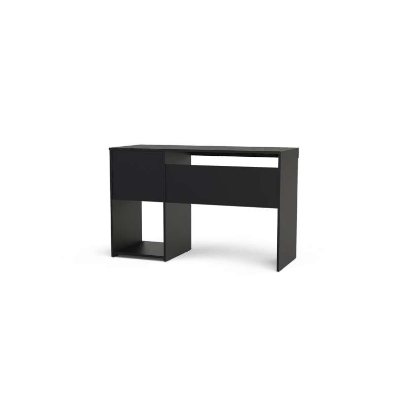 Mesa com Gaveta Malta Preto Politorno - Preto