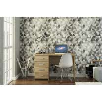 Mesa com Gavetas em Madeira Malta Carvalho Claro Politorno