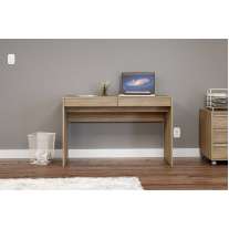 Mesa com Gaveta Lindóia Carvalho Claro Politorno