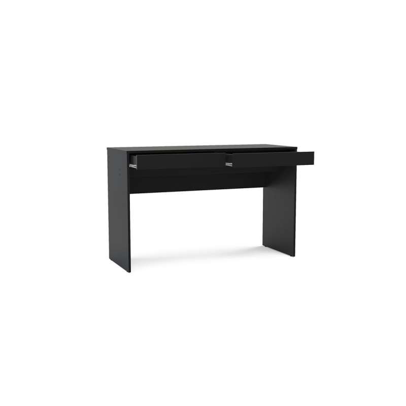Mesa com Gaveta Lindóia Preto Politorno - Preto