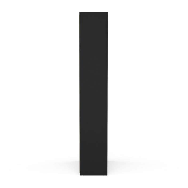 Estante para Sala com Vistas Preto Politorno - Preto