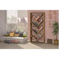 Estante Cancún Carvalho Claro Politorno