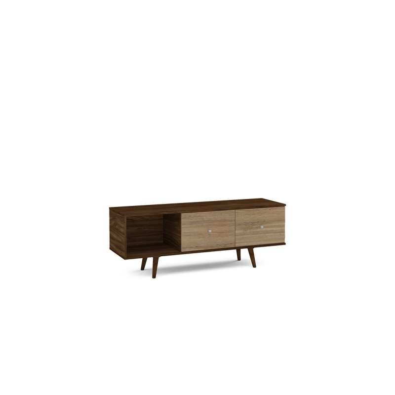 Rack Osasco imbuia Argel Politorno - Imbuia Argel