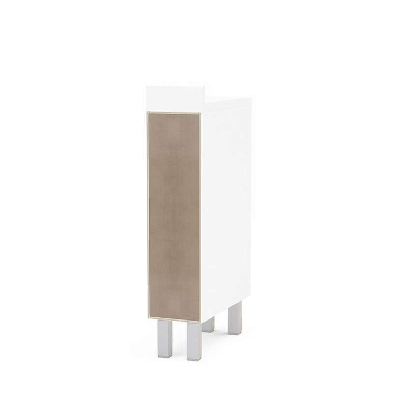 Toalheiro Floripa Branco Politorno - Branco