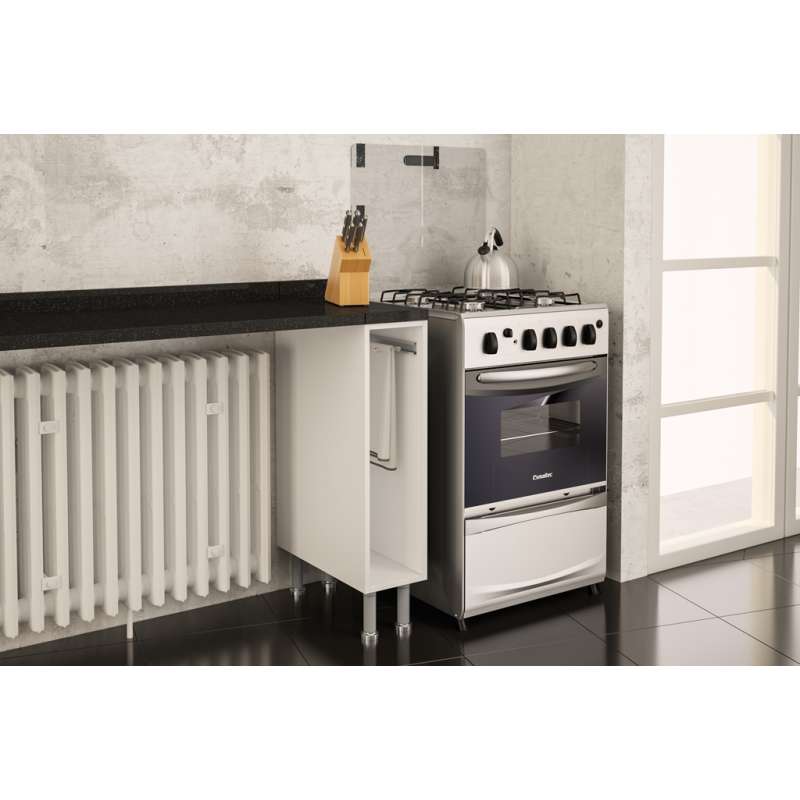 Toalheiro Floripa Branco Nero Politorno - Branco Nero