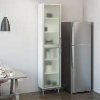 Paneleiro Floripa 480 mm Branco Politorno