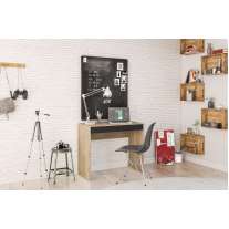 Mesa Tijuca Carvalho Claro Preto Politorno