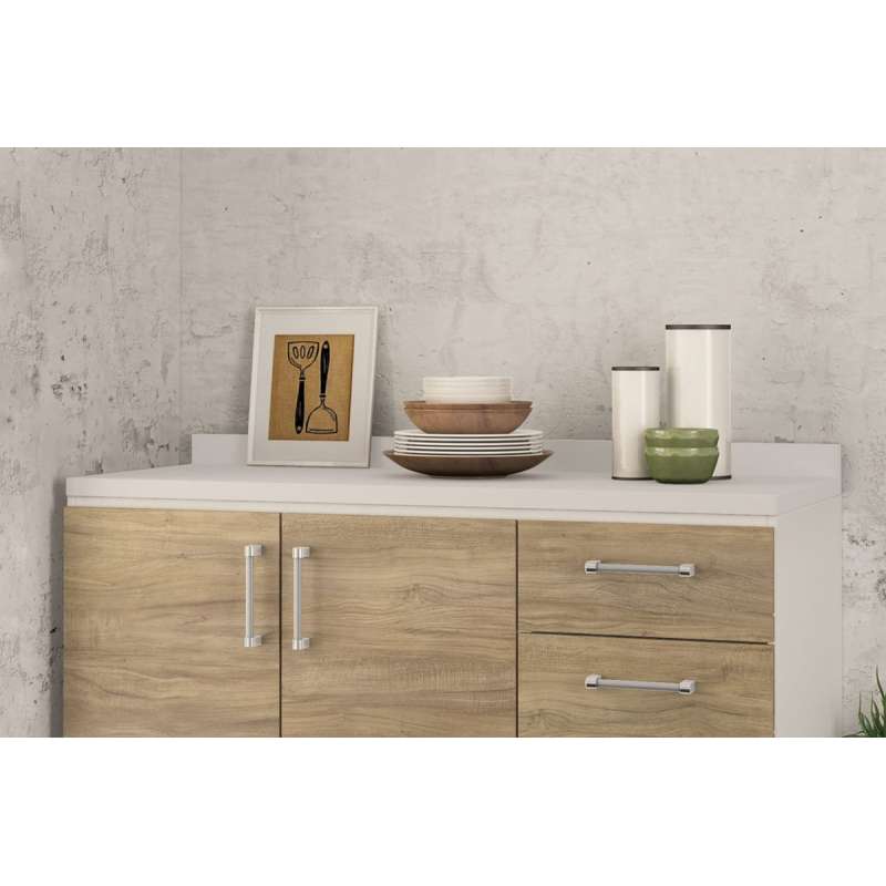 Tampo Floripa 1200 mm Branco Politorno - Branco