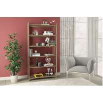 Estante Platina Alta e Larga Castanho Politorno