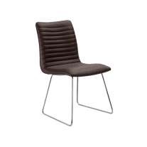 Cadeira Estofada com Gomos 902 Café Cercatto