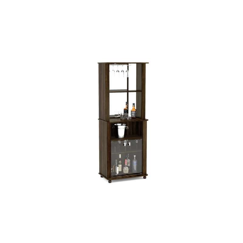 Bar de Madeira para Sala Andes Tabaco Politorno - Tabaco