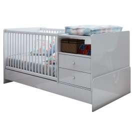 Berço Mini Cama Branco BB670 Completa Móveis - Branco