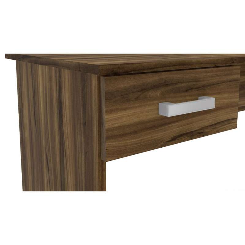 Mesa de escritório Fênix 1 gaveta New Avelã Politorno - New Avelã