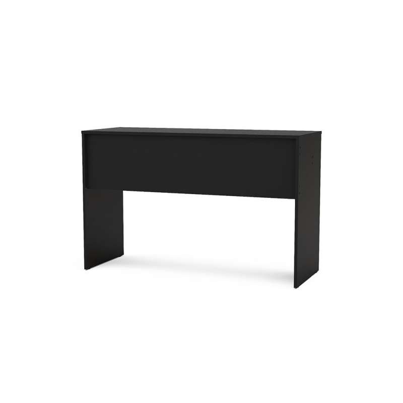 Mesa com Gaveta Lindóia Preto/Cinza Politorno - Preto/Cinza