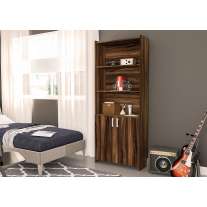 Estante com Portas New Avelã Politorno