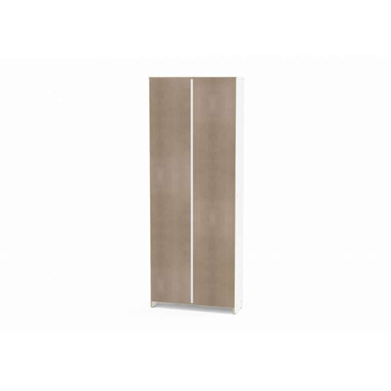 Sapateira Fortaleza para 16 calçados 4 portas basculantes Branco Politorno - Branco