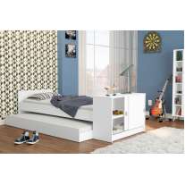 Bicama com Armário Branca Barueri Politorno 