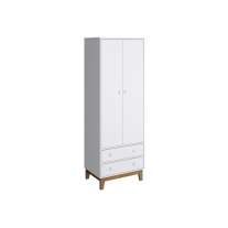Guarda Roupa Infantil Retrô Branco BY140 Completa Móveis Guarda Roupa Infantil Retrô Branco BY140 Completa Móveis