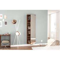 Sapateira de Madeira com Porta Itabuna Imbuia Politorno