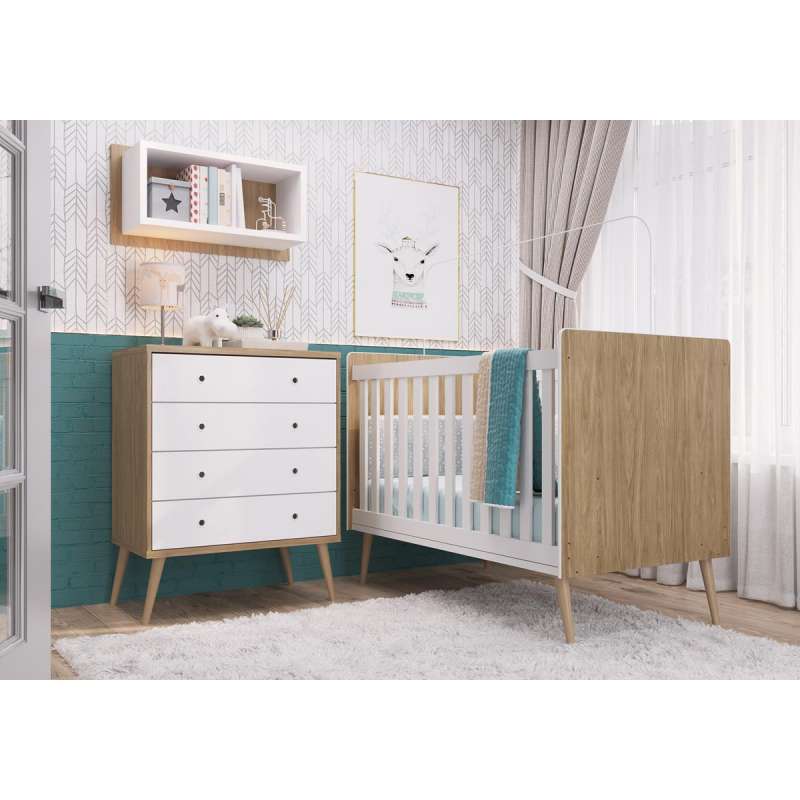 Nicho para quarto infantil Itapua e Branco Completa Móveis - Itapua/Branco