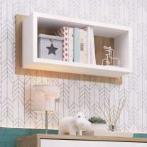 Nicho para quarto infantil Itapua e Branco Completa Móveis Nicho para quarto infantil Itapua e Branco Completa Móveis