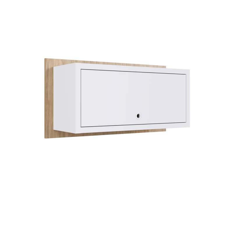 Nicho com porta para quarto Itapua e Branco Completa Móveis - Itapua/Branco