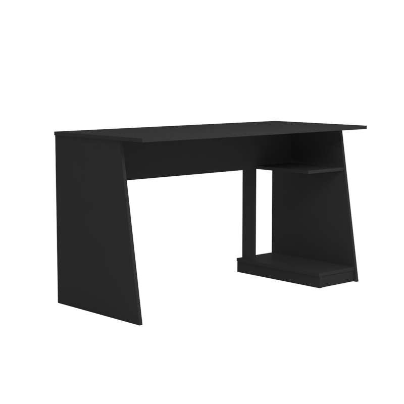 Mesa Gamer para 2 monitores Tank Preto - Preto