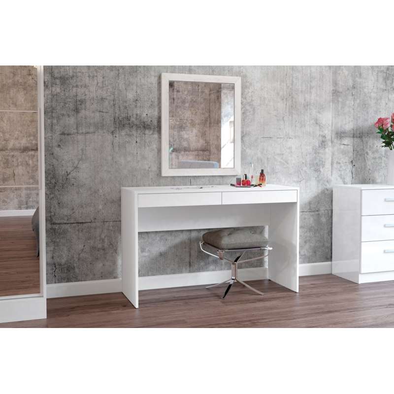 Mesa com Gaveta Lindóia Branca Politorno - Branco