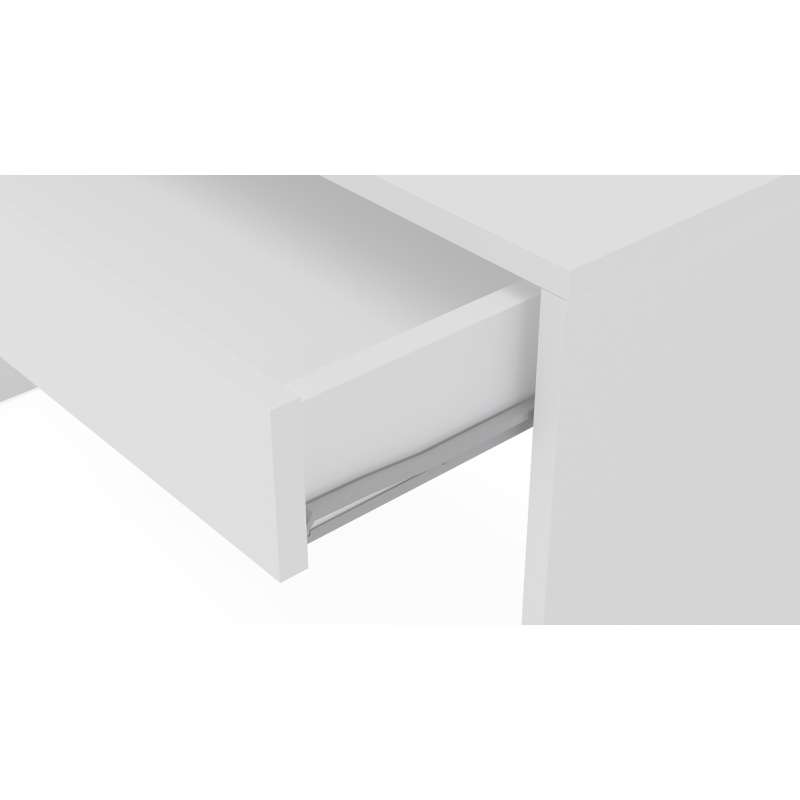 Mesa com Gaveta Lindóia Branca Politorno - Branco