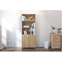 Estante com Portas Castanho Politorno