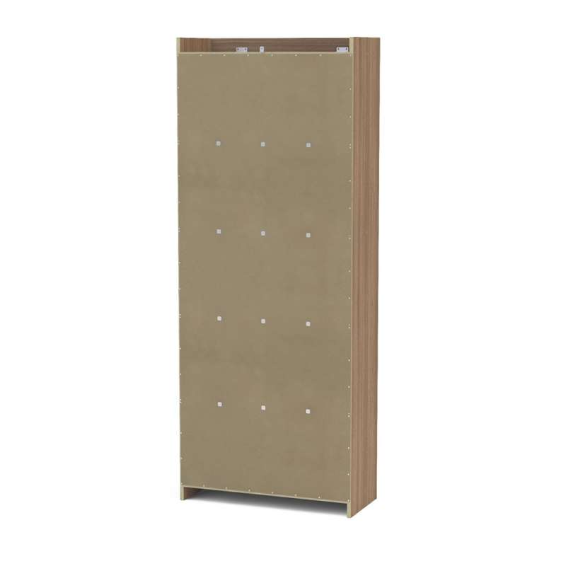 Estante para Sala com Vistas Castanho Politorno - Castanho