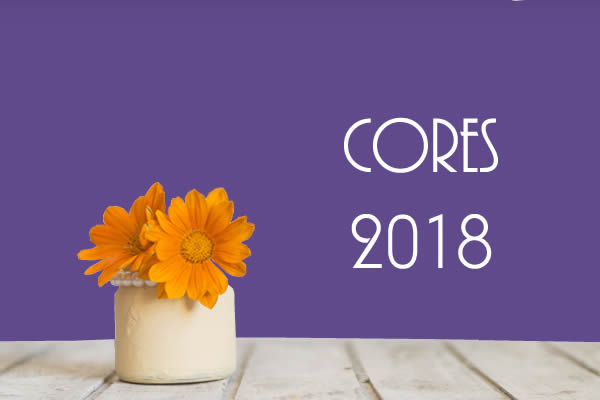 Cores na decoração para 2018